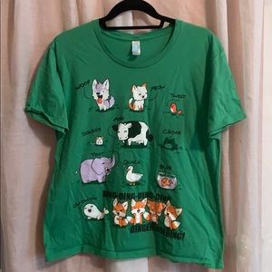 Animal sounds shirt